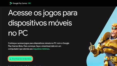 Google Play Games: acesse jogos para dispositivos móveis na .